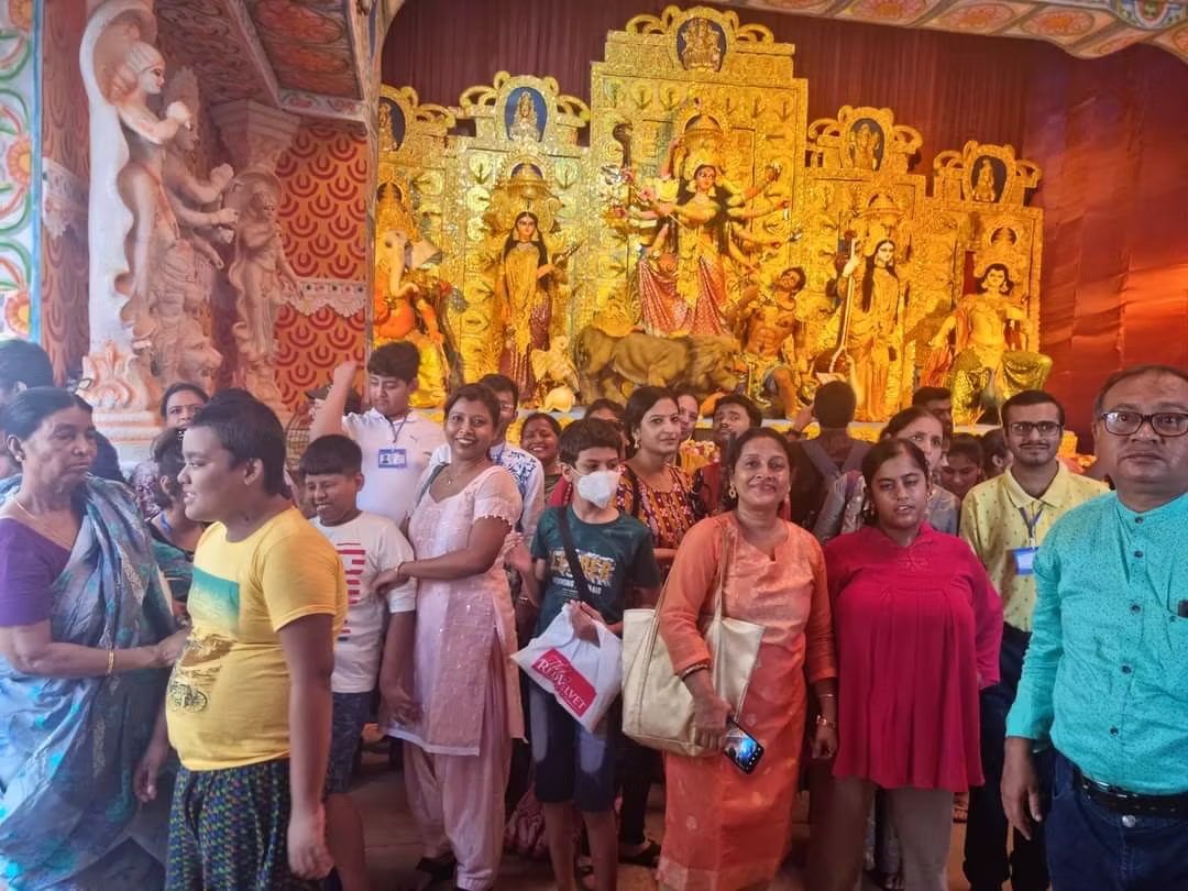 DWish Pujo Parikrama community program